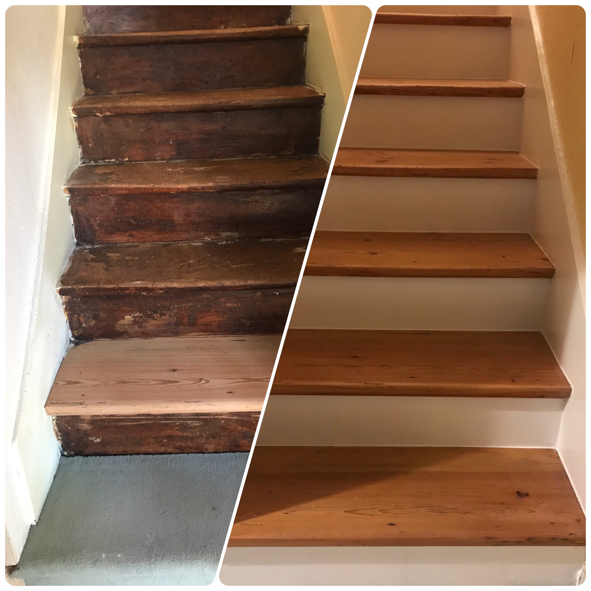 Rénovation escalier bois - EKLAA - Rénovation, décoration